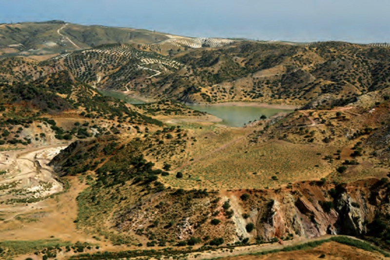 Cola del Pantano de la Puebla de Cazalla