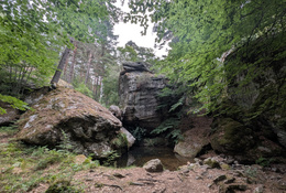 Cascada de peñas corvillas